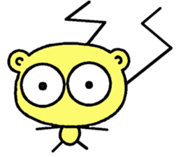 The dog is a English learning beginner sticker #7979414