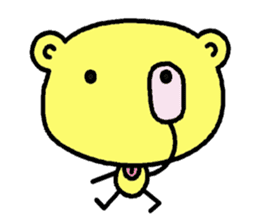 The dog is a English learning beginner sticker #7979419