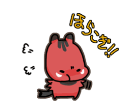 Akabeko-Bekomaru 2 sticker #7979609