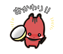 Akabeko-Bekomaru 2 sticker #7979620