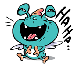 THE ALIEN BUGS sticker #7980246