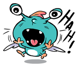 THE ALIEN BUGS sticker #7980249