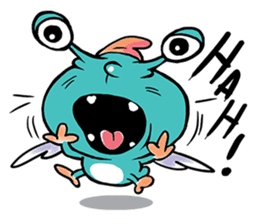 THE ALIEN BUGS sticker #7980249