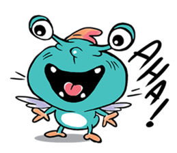 THE ALIEN BUGS sticker #7980250