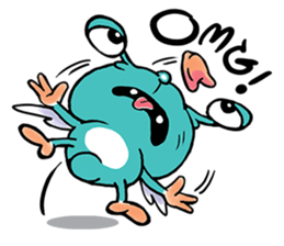 THE ALIEN BUGS sticker #7980255