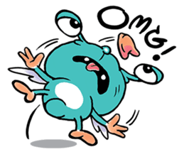 THE ALIEN BUGS sticker #7980255