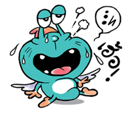 THE ALIEN BUGS sticker #7980256