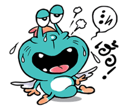 THE ALIEN BUGS sticker #7980256