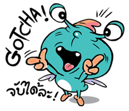 THE ALIEN BUGS sticker #7980261