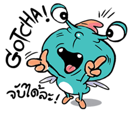 THE ALIEN BUGS sticker #7980261