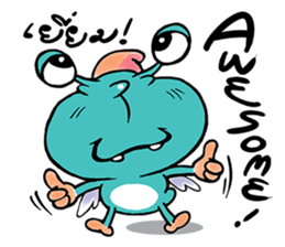 THE ALIEN BUGS sticker #7980262