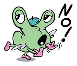 THE ALIEN BUGS sticker #7980268