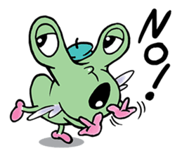 THE ALIEN BUGS sticker #7980268