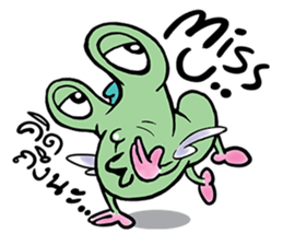 THE ALIEN BUGS sticker #7980269