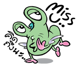 THE ALIEN BUGS sticker #7980269