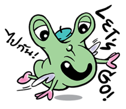 THE ALIEN BUGS sticker #7980270