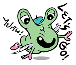 THE ALIEN BUGS sticker #7980270