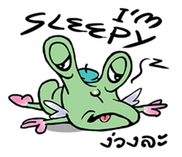 THE ALIEN BUGS sticker #7980271