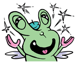 THE ALIEN BUGS sticker #7980274