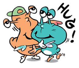 THE ALIEN BUGS sticker #7980276