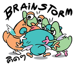 THE ALIEN BUGS sticker #7980279