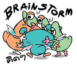 THE ALIEN BUGS sticker #7980279