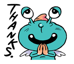 THE ALIEN BUGS sticker #7980283