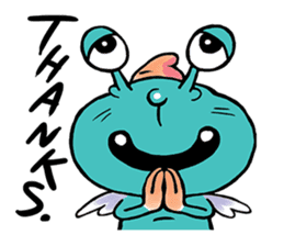 THE ALIEN BUGS sticker #7980283