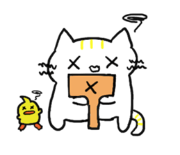 catandchick sticker #7981455