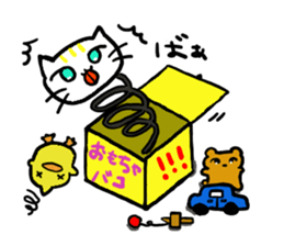 catandchick sticker #7981465