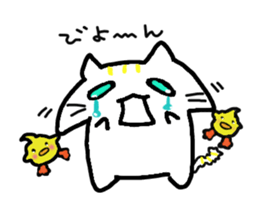 catandchick sticker #7981476