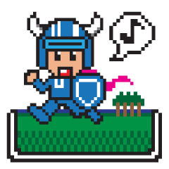 8bit RPG game style (Japanese Language)