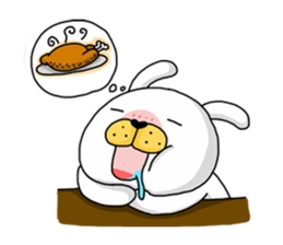 I'm cutie rabbit than dogs sticker #7981609