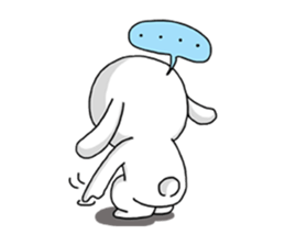 I'm cutie rabbit than dogs sticker #7981629