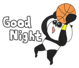 Panda's Basketball2 sticker #7982005
