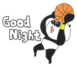 Panda's Basketball2 sticker #7982005