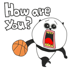 Panda's Basketball2 sticker #7982006