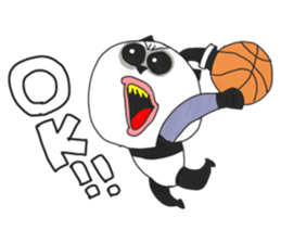 Panda's Basketball2 sticker #7982009