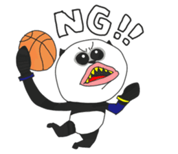 Panda's Basketball2 sticker #7982010