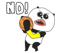 Panda's Basketball2 sticker #7982012