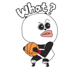 Panda's Basketball2 sticker #7982013
