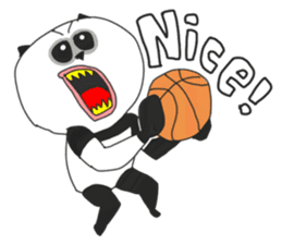 Panda's Basketball2 sticker #7982015