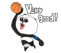 Panda's Basketball2 sticker #7982017