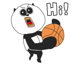 Panda's Basketball2 sticker #7982018