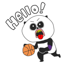 Panda's Basketball2 sticker #7982019