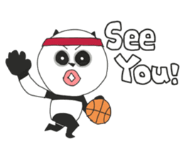 Panda's Basketball2 sticker #7982022