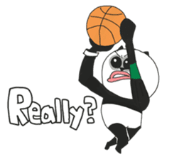 Panda's Basketball2 sticker #7982025