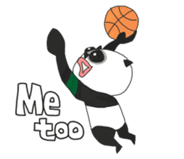 Panda's Basketball2 sticker #7982026