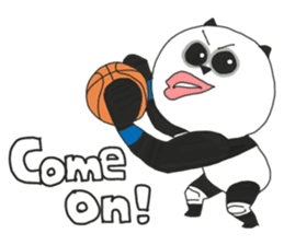 Panda's Basketball2 sticker #7982030