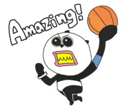 Panda's Basketball2 sticker #7982034